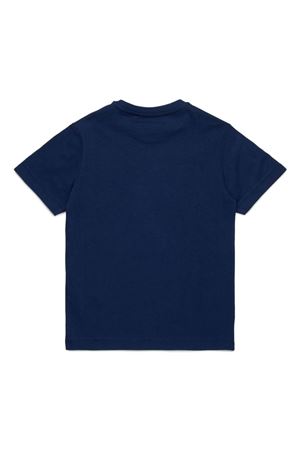 t-shirt in cotone blu DSQUARED KIDS | DQ2742D0ACDDQ880